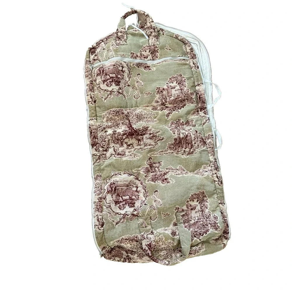 Vintage Tapestry Garment Bag 48